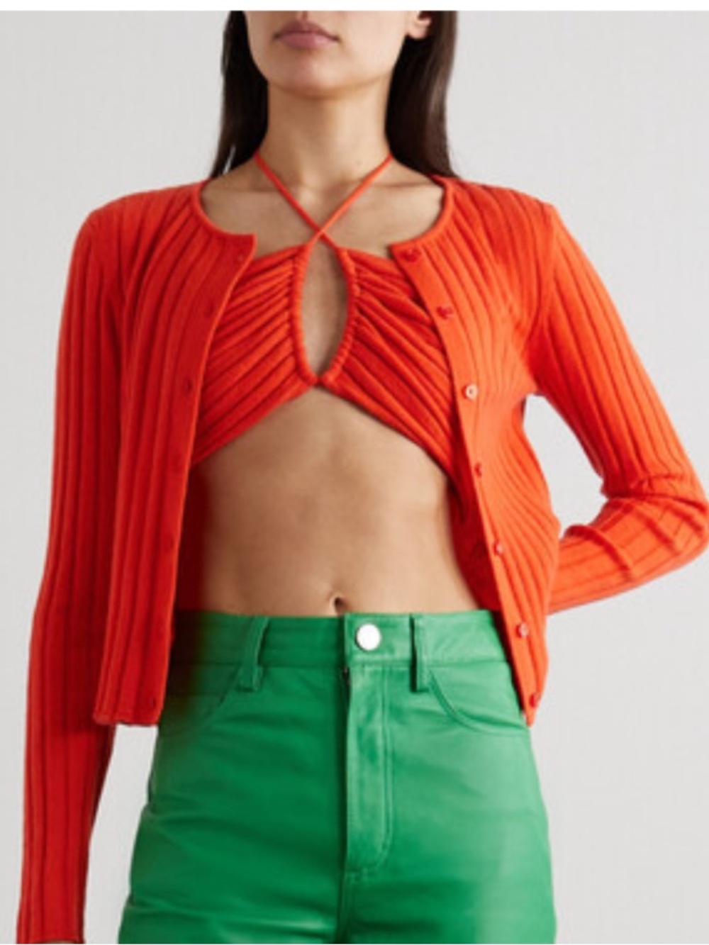 Reformation Rosalia Cashmere Cardigan Size Small